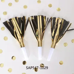 wholesale 2021 New product Paper voiced Tassel  Whistle for Birthday Wedding Beach Party Decoration supplies