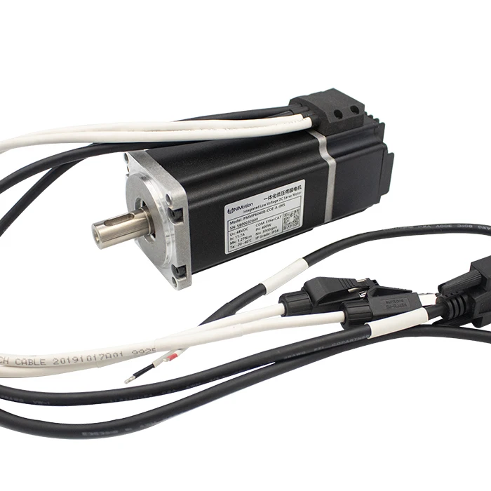 PMM6040-CANopen/EtherCAT 400w high torque 3000 rpm electric integrated low voltage servo motor for mobile robot
