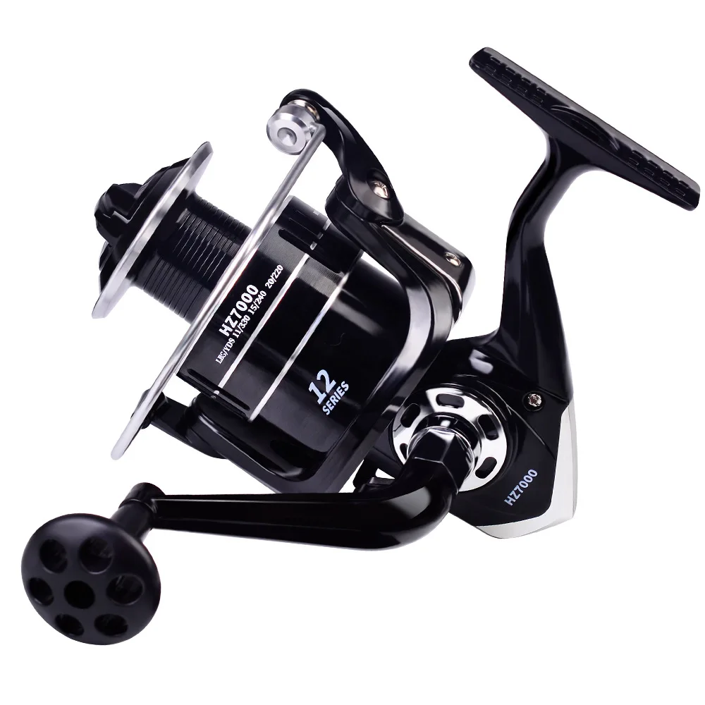 Metal spinning wheel 5.2:1 fishing reel spinning wheel long-range fishing reel suitable for sea fishing