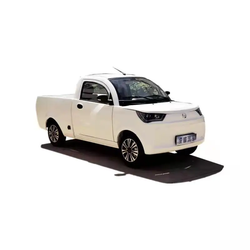 Chinese Electric Pickup Car Rear Drive Two Doors Two Blocks Single-row Electric Pickup Mini Pickup Truck
