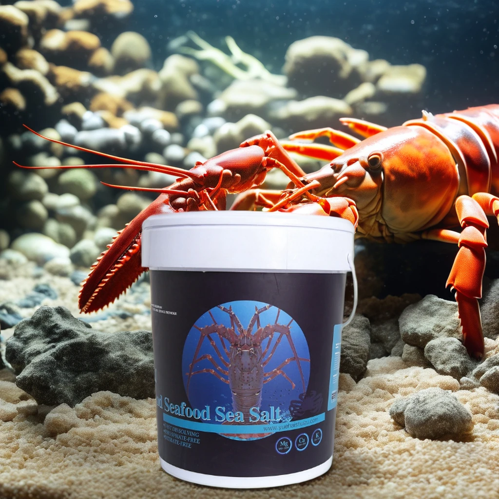 marine aquarium accessories Atifical sea salt Best Material AquaCulture High end Seafood Shrimp Lobster Sea Salt 20kg per Barrel
