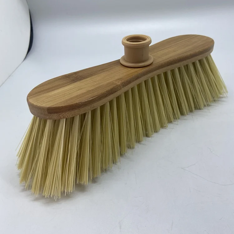 household cleaning tool bamboo material 120 long handle home cleaning broom