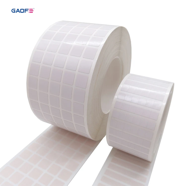 High Temperature Labels Matte White Polyimide Labeling, Adhesive PCB Label QR Sticker heat resistant sticker
