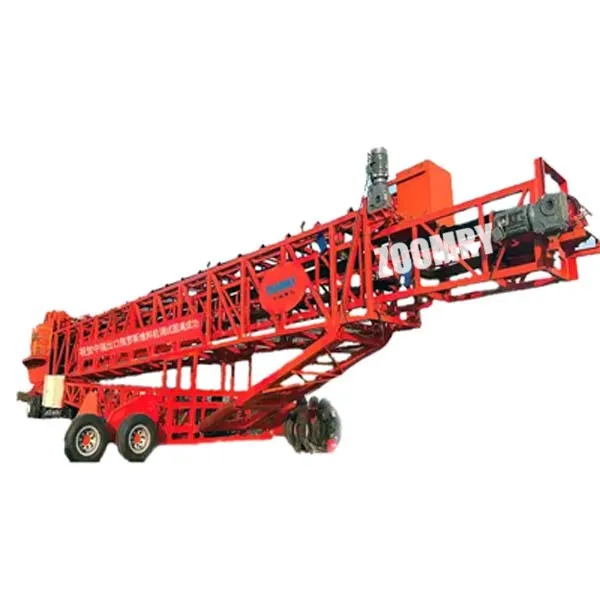 Compact, Multi-functional, Mobile ship loader.