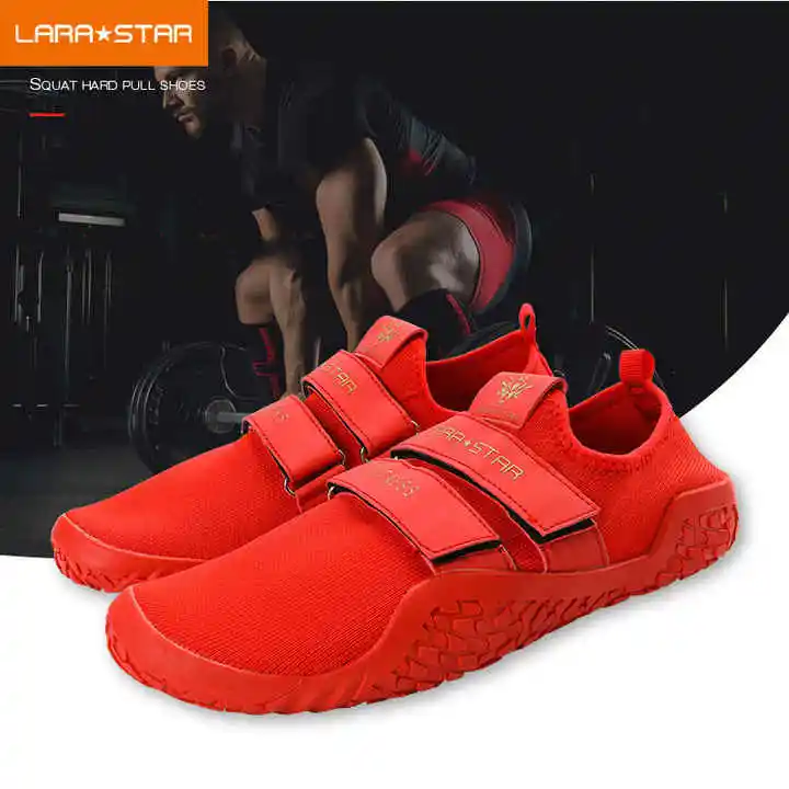 Custom Logo Gym Mens Womens Exercise Training Weightlifting Bodybuilding Powerlifting Squat Weight Lifting Shoes
