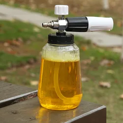 Заводская оптовая продажа, Снежная прозрачная пушка, никелевая пластина, прозрачная пенная насадка