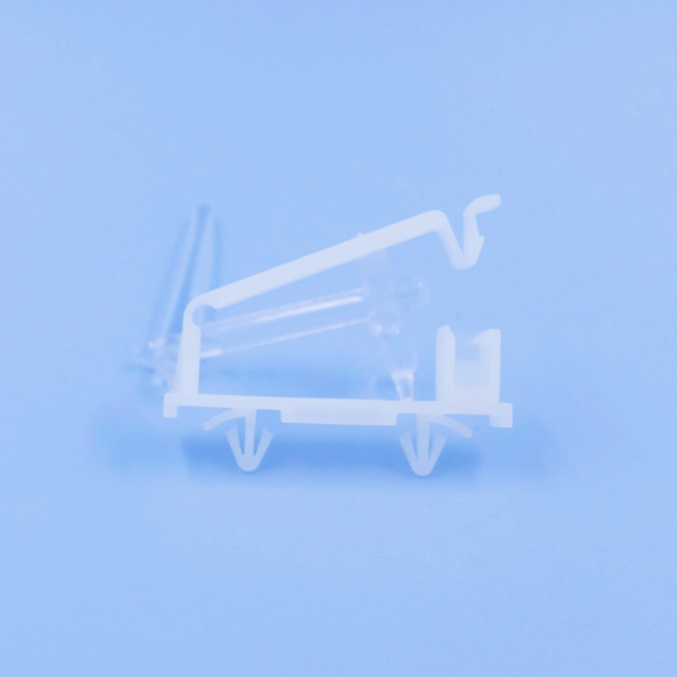 High Quality Double Arrow insertion Nylon Plastic Flat Cable Clip Wire Mount