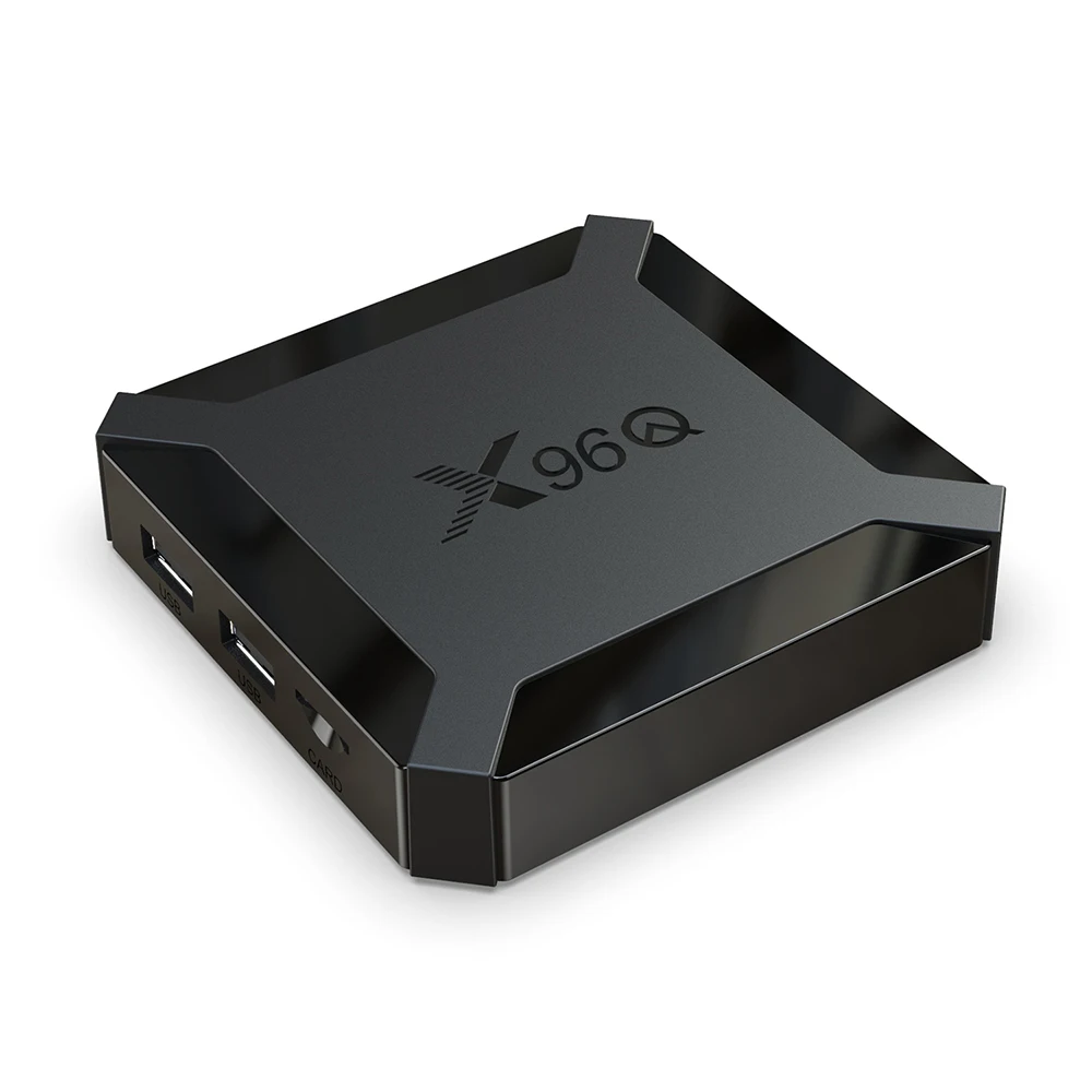 Новый OTT TV BOX X96Q Allwinner H313 1гб ram 8гб rom 4K Android 10 тв декодер каналов кабельного телевидения X96 Q