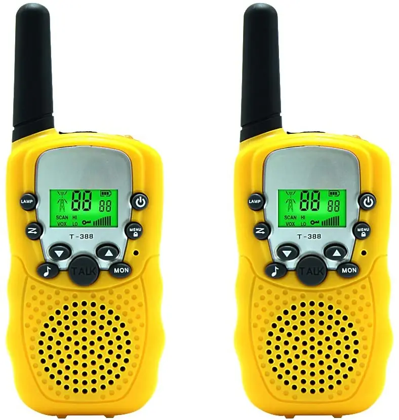 Детские иди и болтай Walkie Talkie “иди два пути радио игрушка для детей 3 км Диапазон 22 канала ручной мини-иди