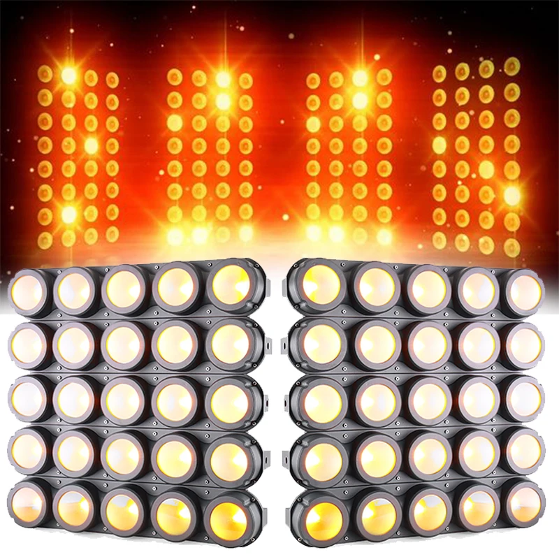 Outdoor Matrix Lighting IP65 Cob 25x30w LED  Pixel Bar Lighting RGBA  Waterproof Stage Light