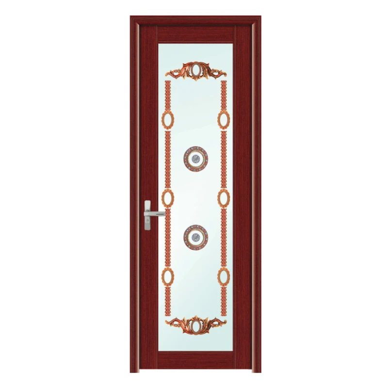 New Design High Quality  PVC  Door For Bathroom