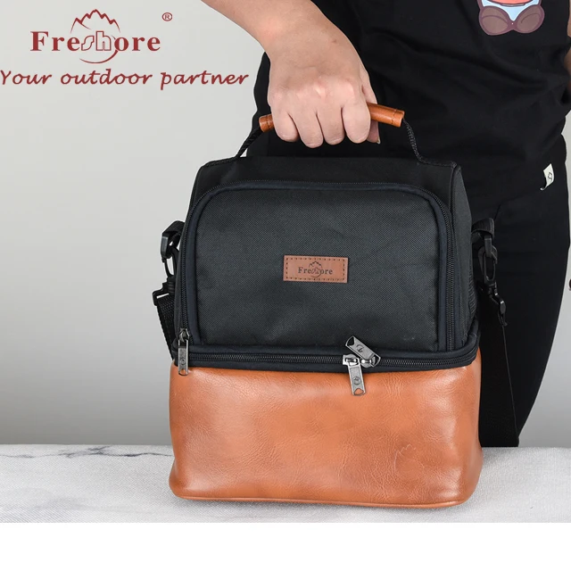 Amazon Insulation Bag Milk Storage Breast Pump Maternity Cooler Double Layer mummy bag for Bottle Baby