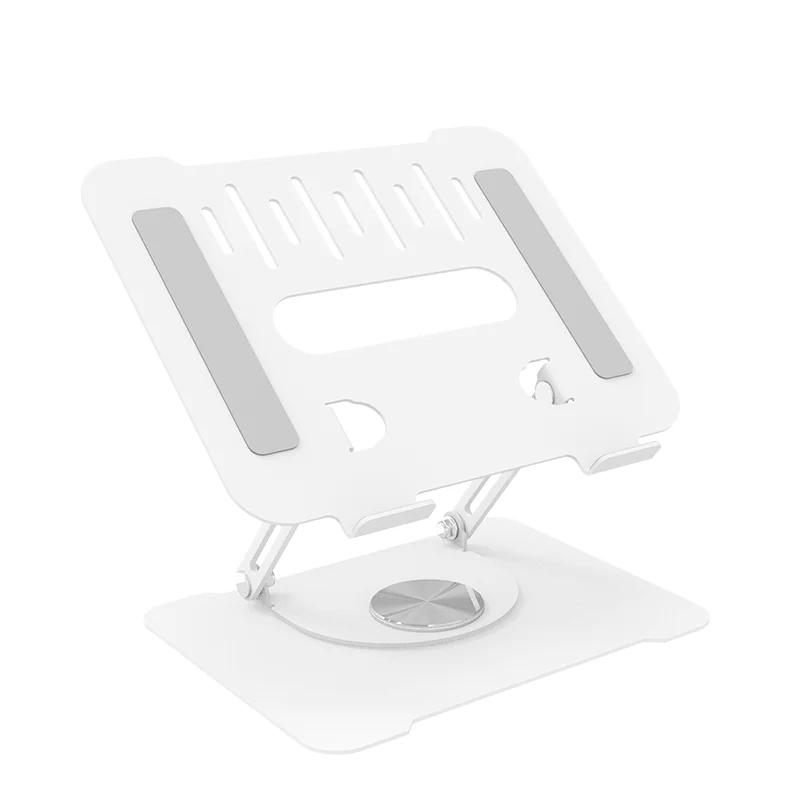 Wholesale Factory Price Foldable Metal Notebook Holder 360 Rotatable Height Adjustable Universal Laptop Stand for MacBook