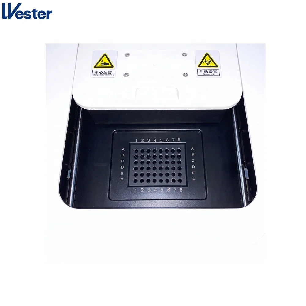 Professional manufacturer thermal cycler pcr 48 wells real time pcr machine price
