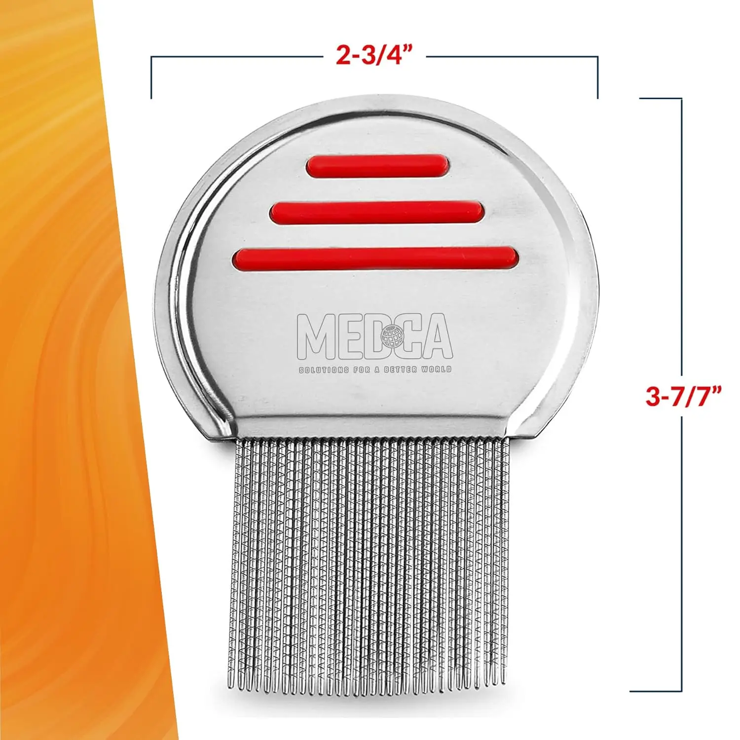 Kids &Adults Stainless Steel Hair Dandruff Comb Effectively Get Rid Of Hair