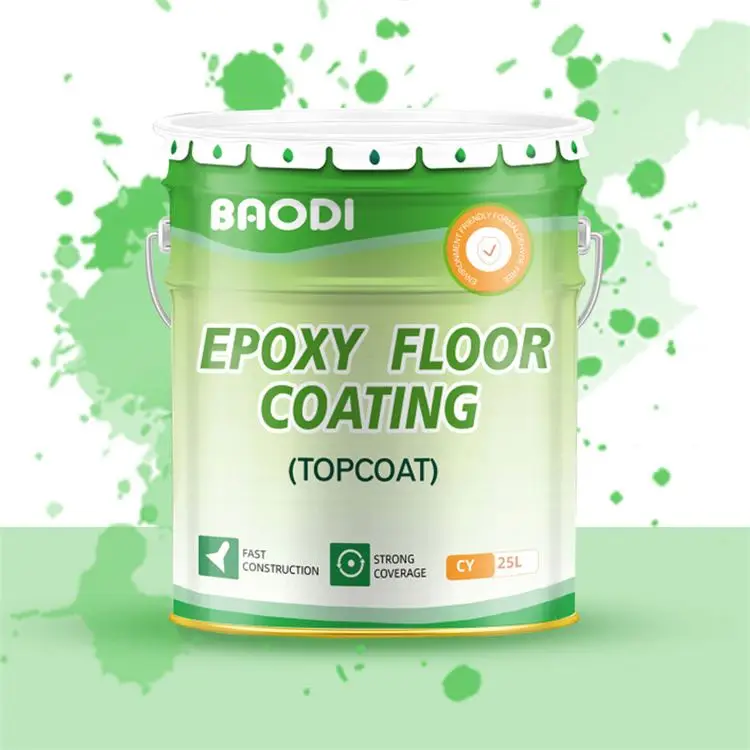 Industrial functional anti rust epoxy floor paint for garage warehouse topcoatepoxy coating
