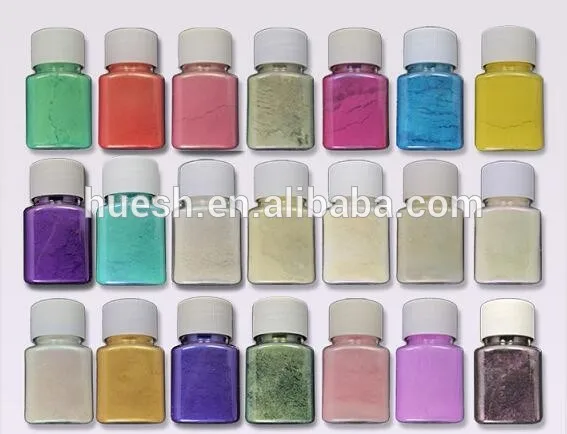 Pearl pigment pearlescent pigment pearl luster pigment mica color powder penguin white satin 6000