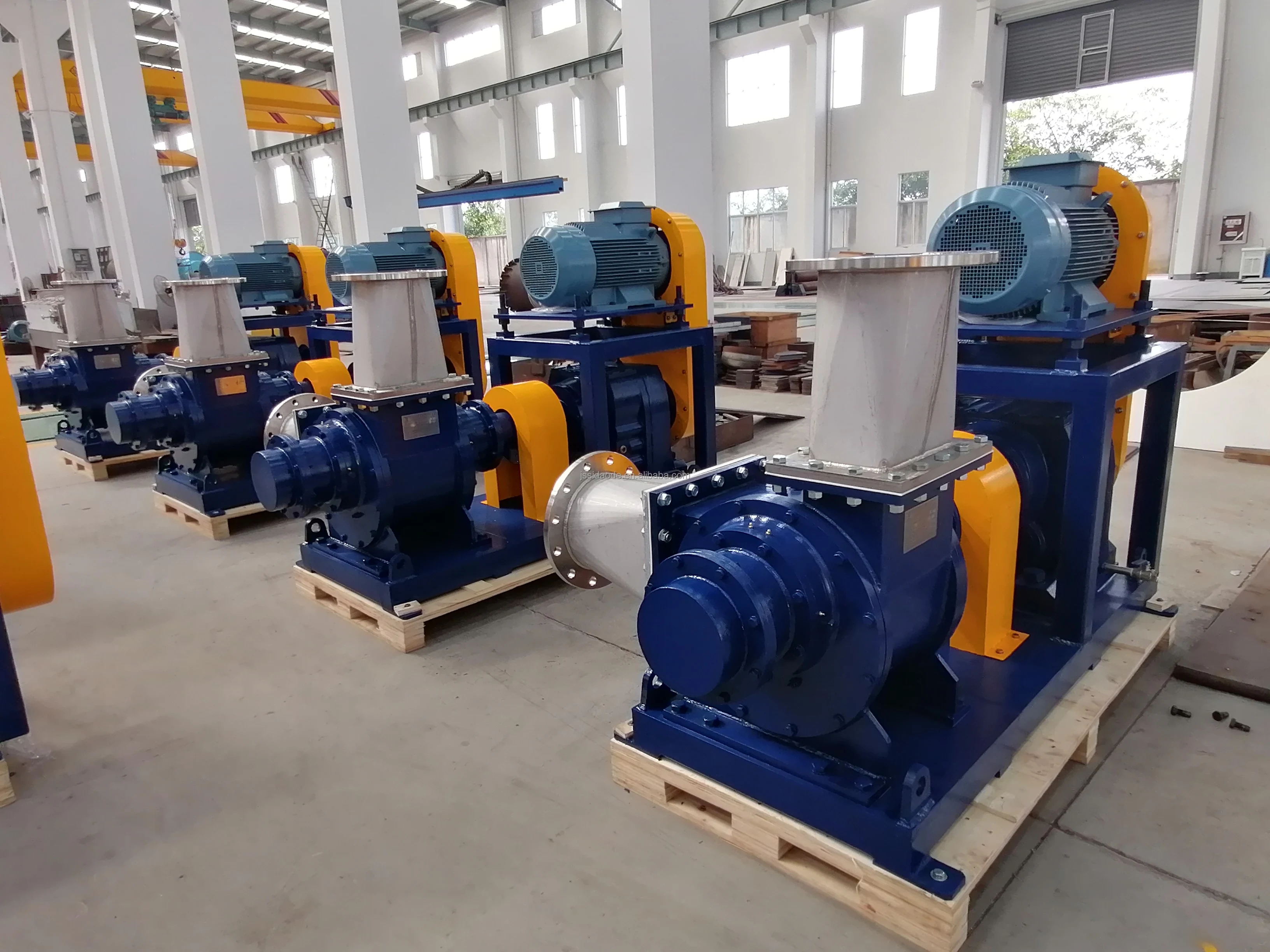  Скользящий лопастной насос Lamella Pump винтовой