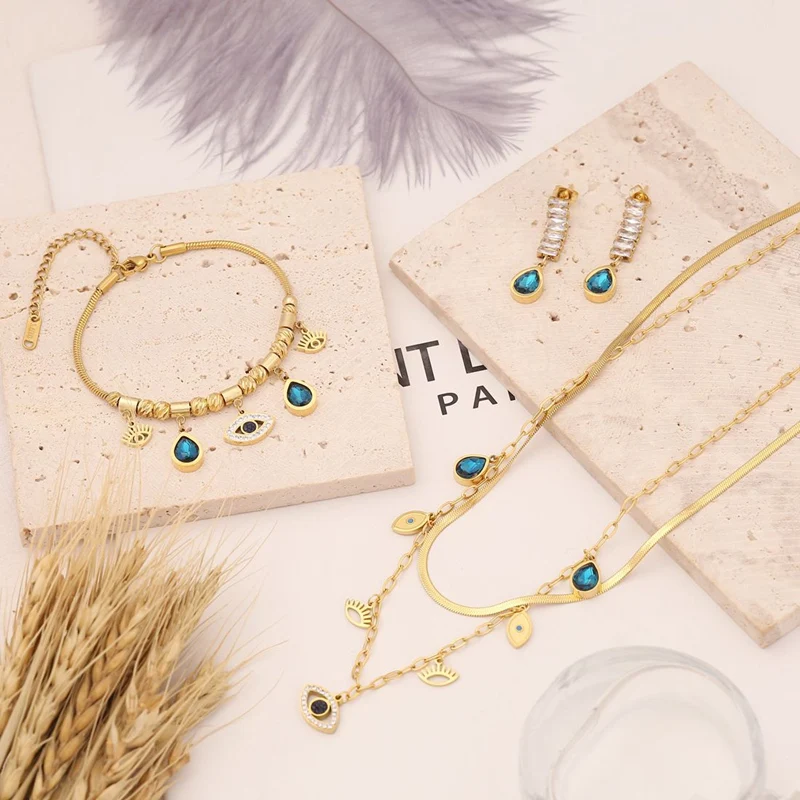 Stainless Steel Jewelry Factory Outlet Waterproof Not Fading Customizable Bracelet