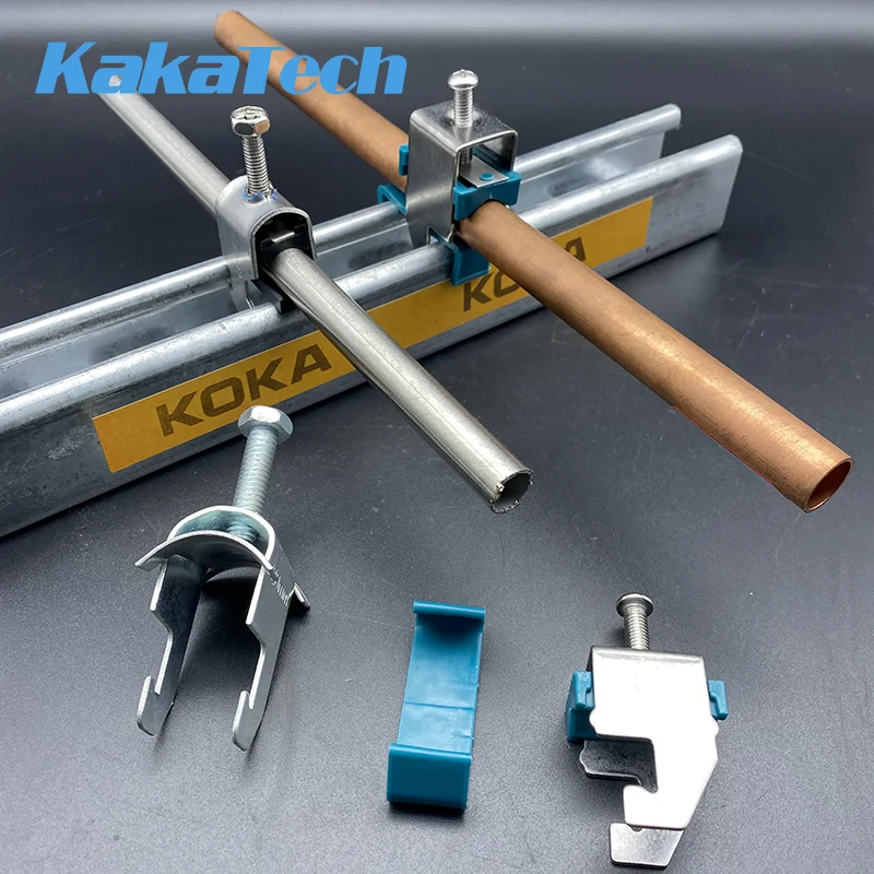 Custom Design Electric Galvanized Stainless Steel One Piece Assembled HDG Strut Channel Cable Clamp