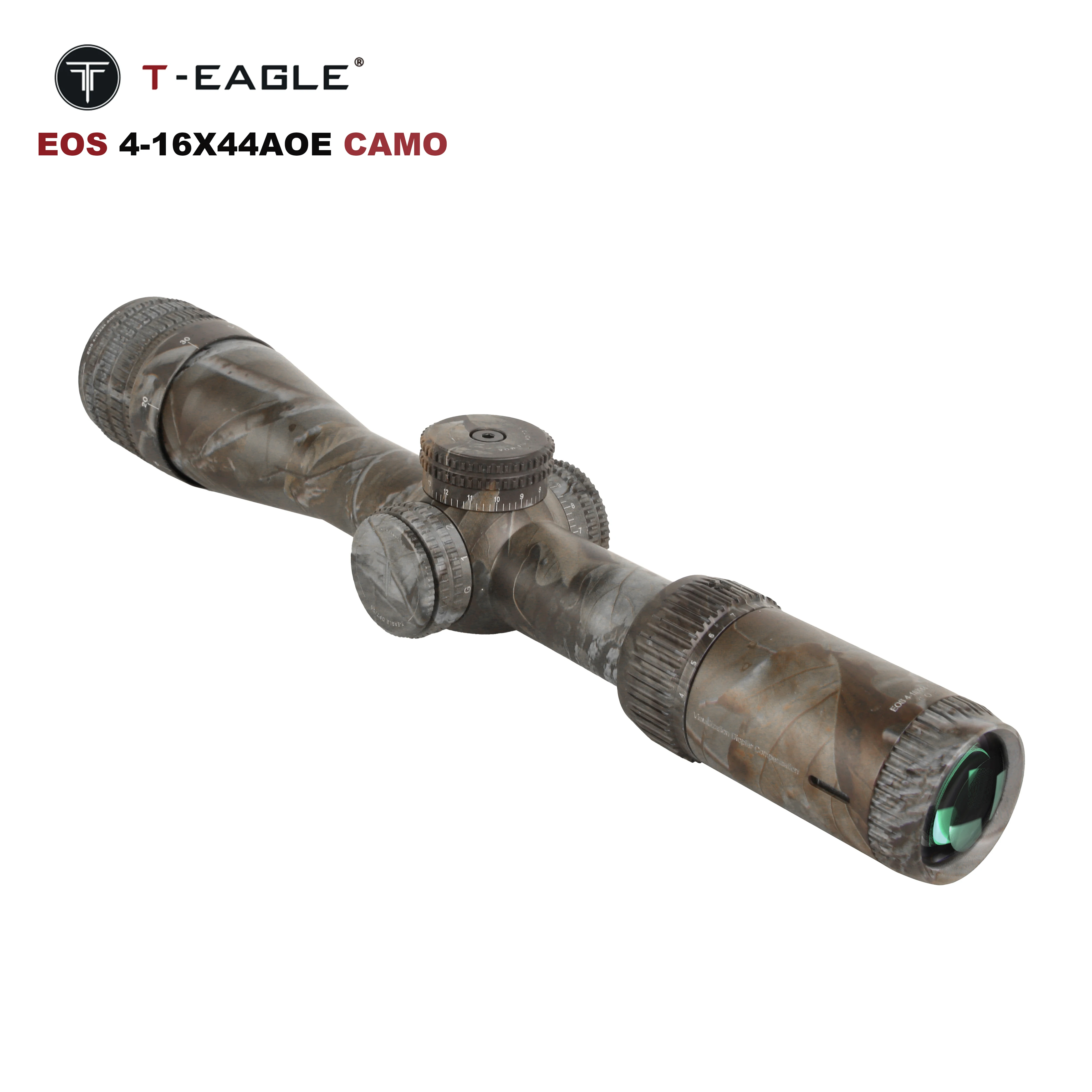T-EAGLE EOS 4-16x44 aoe Camo Wholesale Tactical Hunting Scope Optics Sight Outdoor Sports Hunting Scope For Toys Outdoor Hunting