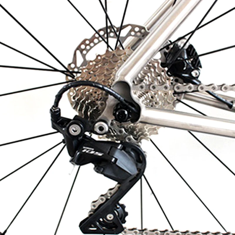 road gravel bicycle,titanium 700C racing bike DISC Brake,12*142mm thru axle