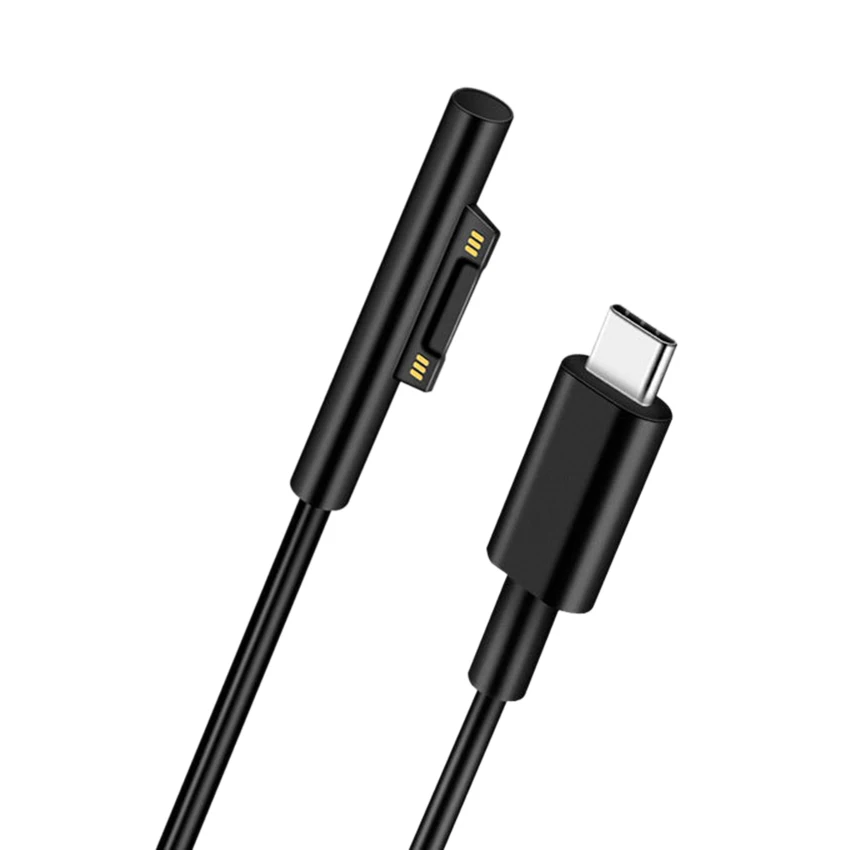 1.5M 5ft Fast Charging Cable USB Type C PD 15V to Suface USB Adapter Cable support Book pro6/5/4/3 for surface
