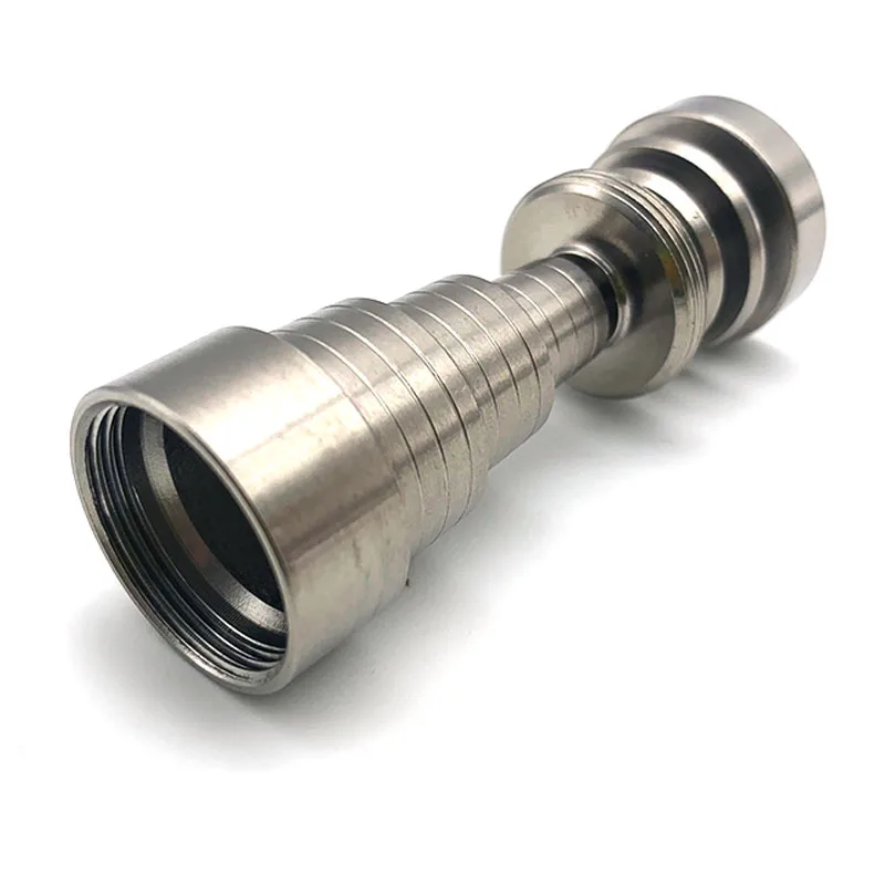 
16mm 20mm Heating Coil Dome-less 6 In 1 Titanium Nail Titanium Gr2 Nails Joint 10mm 14mm 18mm 