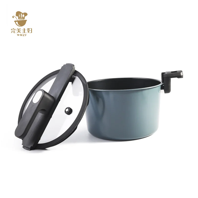 Кастрюля для супа с микро-давлением большой емкости кастрюля низкого давления 6 л домашняя газовая индукционная плита универсальная
