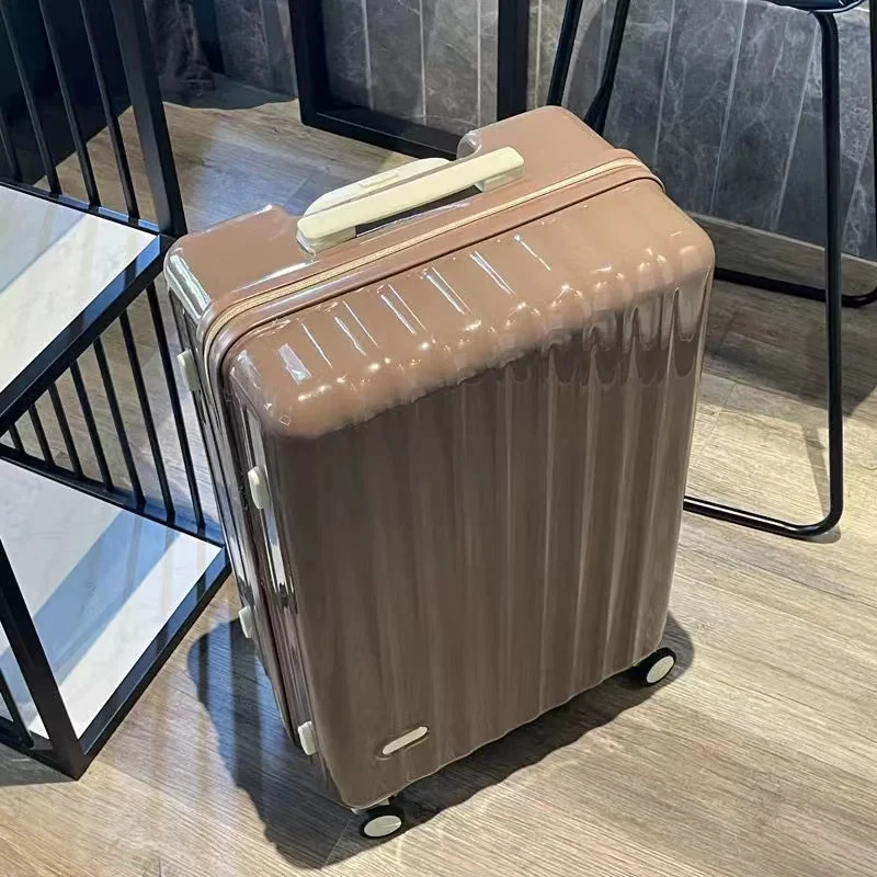 New Product Low MOQ ABS PC Silent Wheel Custom Boarding Suitcase Luggage for student travel