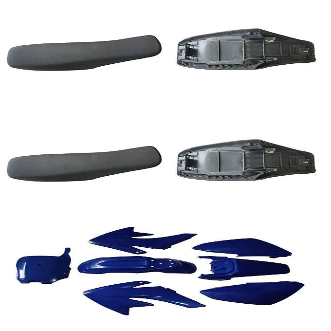 Dirt Pike Bike Plastic Cover  Fairing Kit+Plastic Fuel Tank+Seat Saddle For CFR 70 accessories for motorcycles dirt bike
