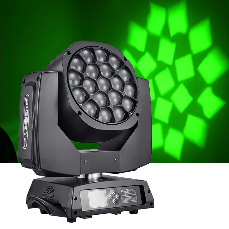 DJ lighting equipments B eye 19*15w K10 RGBW led moving head light led stage light for disco