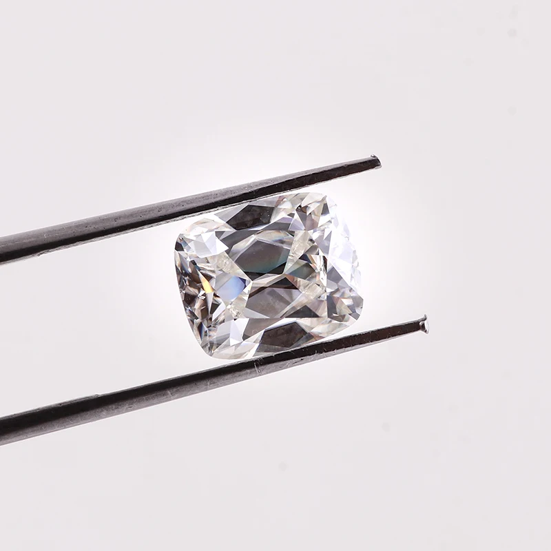 Forever brilliant gra certified bar culet old mine cut vvs moissanite diamonds men wholesale