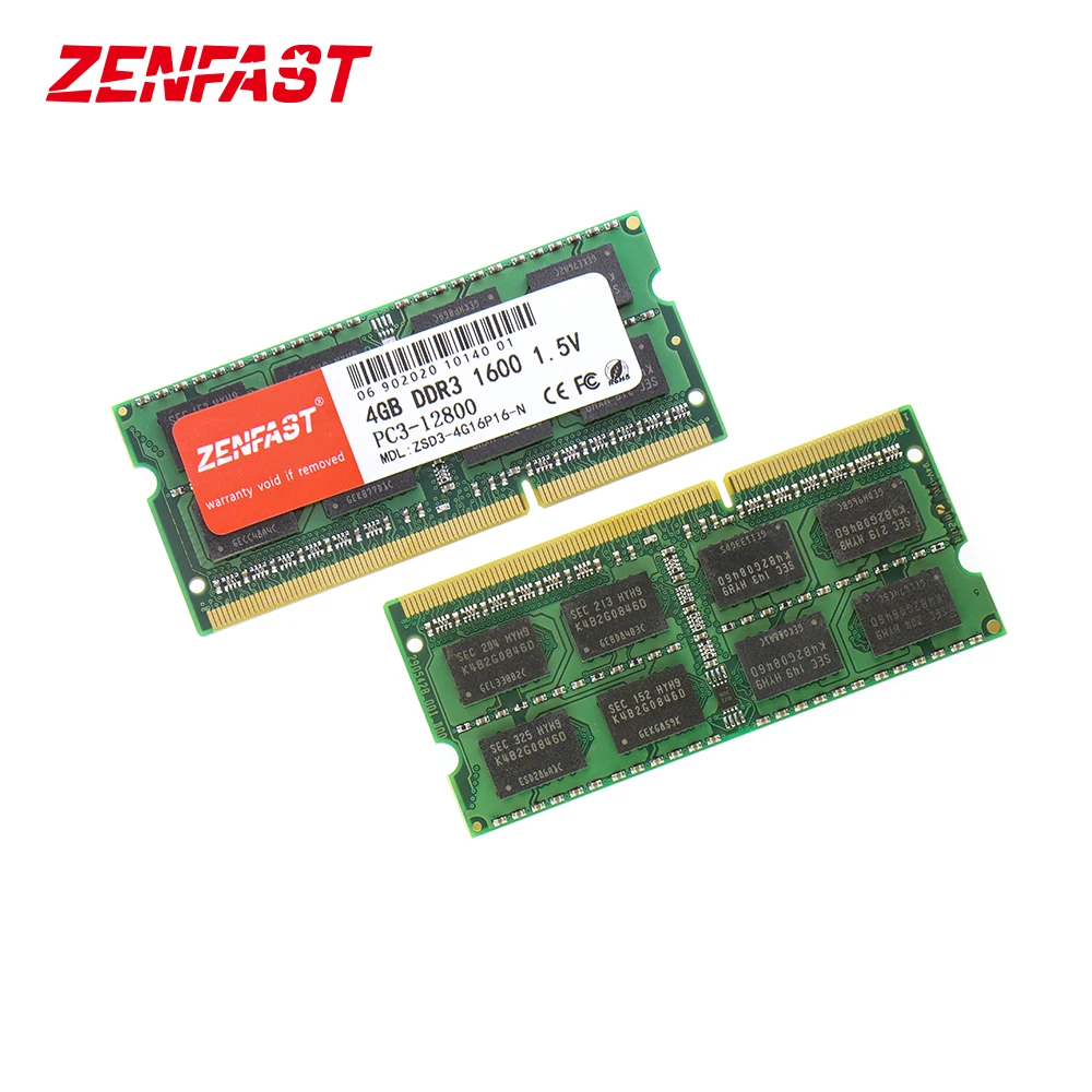  DDR3 4 ГБ 8 ram 1600 МГц ноутбук DIMM память Поддержка всех ноутбуков