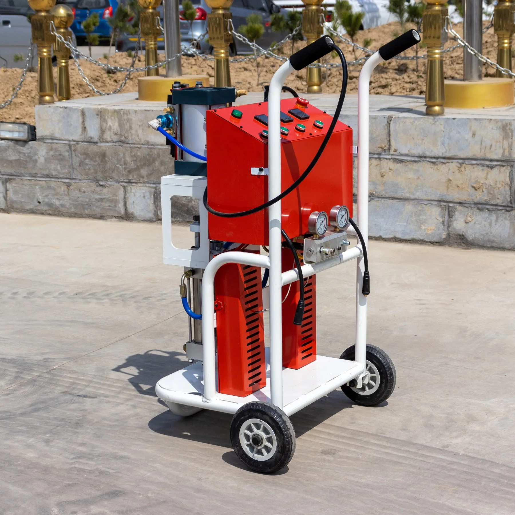 Construction Machinery Wet Floral Foam Making Machine Hydraulic Polyurethane Foaming Machine