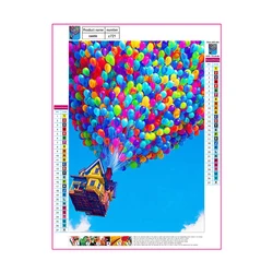 Mosaic Full Kits Drill Square/round Ballon Canvas Painting Wholesale 5d Diy Diamond Embroidery Cross Stitch Home Decor Room