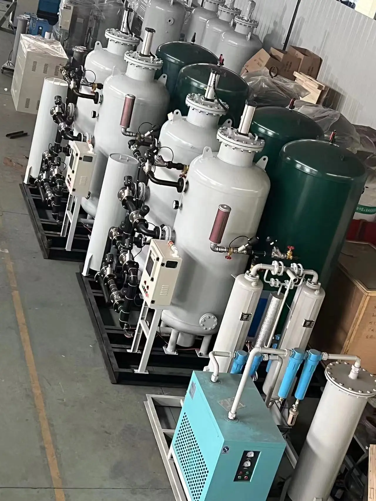High Efficient Air Separation Plant Oxygen Generator Oxygen Psa System Psa Nitrogen Generator