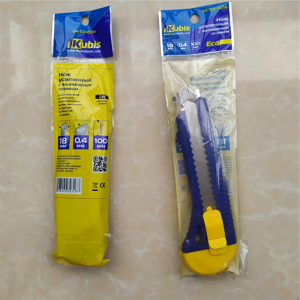 
 18 мм бытовые или офисные ножи оптом, нож для резки коробок  