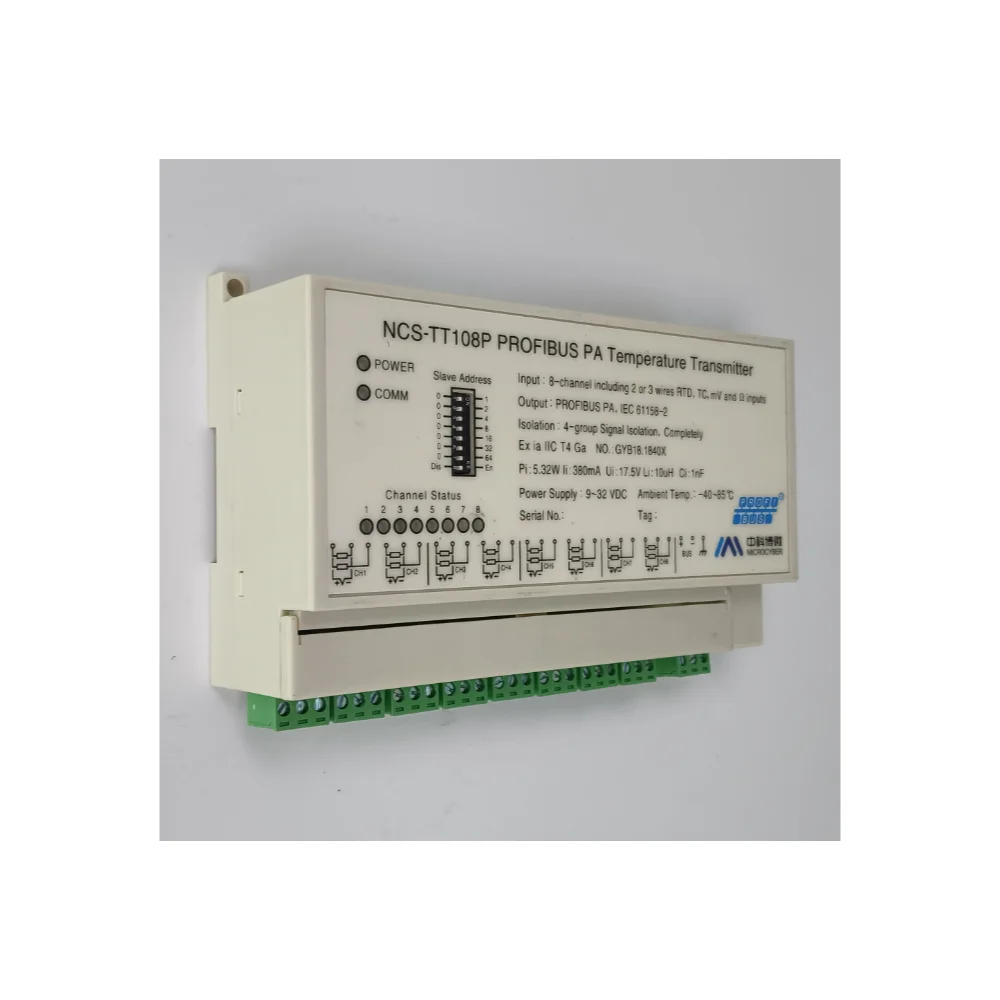 Терминал для измерения высокой статической температуры Profibus PA Fieldbus