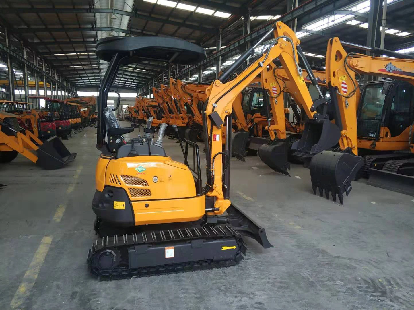 Wholesale Farm Excavator Machine Price EPA Manufacture 1.8 ton Digger Excavator with Backhoe Loader