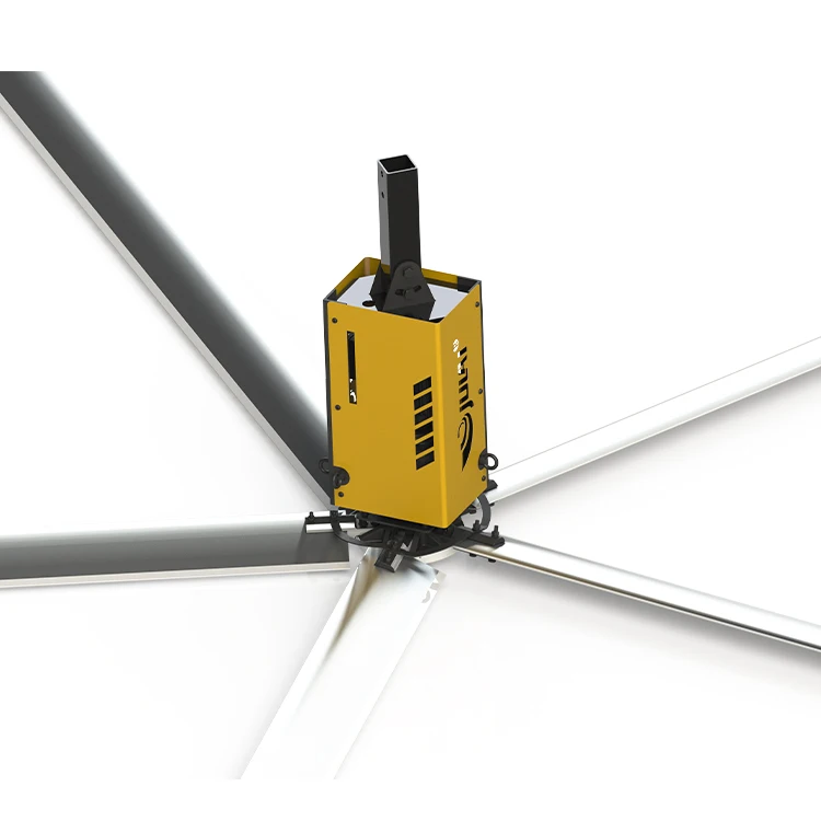 JULAI  High Quality  HVLS fan 1.5kW 12/16/18/20/24 FT ceiling fans