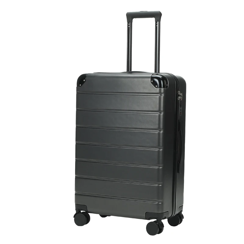 Cabin luggage trolley case suitcases on wheels carry on  20 24 28 suitcase sets jiangxi factory production abs sets