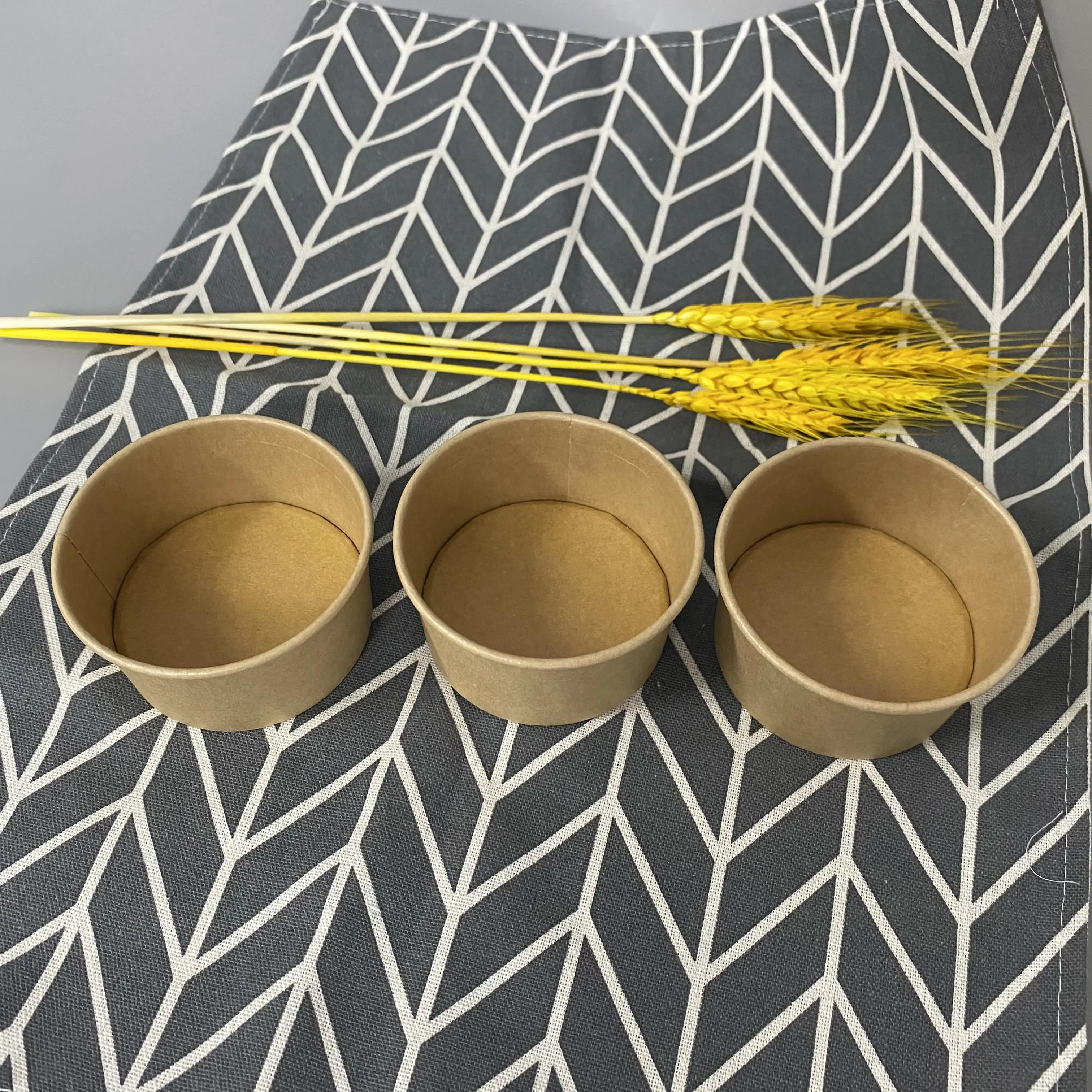 High Quality Ice Cream Cups Wholesale Customized Paper Cup Frozen Ice Cream Cup Food & Beverage Packaging,ice Cream Packaging