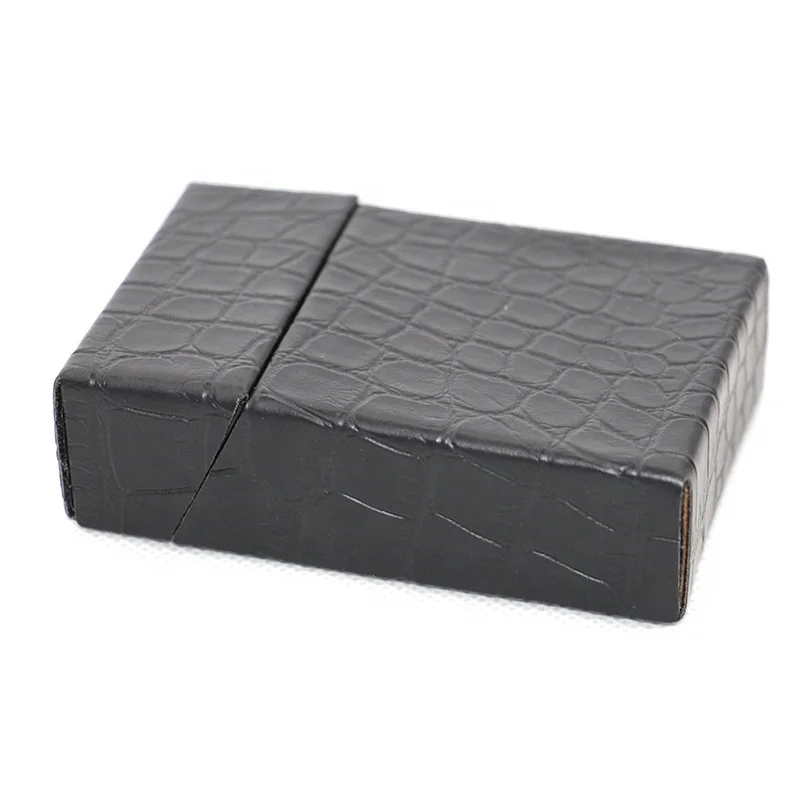 High Quality Handmade leather cigarette case Portable Cigarette sleeve leather cigarette holder