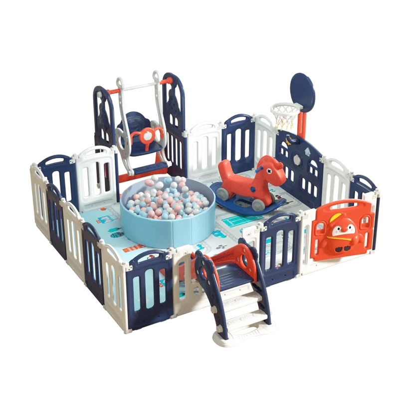 Custom Durable Using Low Price High Color Play Playpen Baby Toy Plastic Fences For Kids