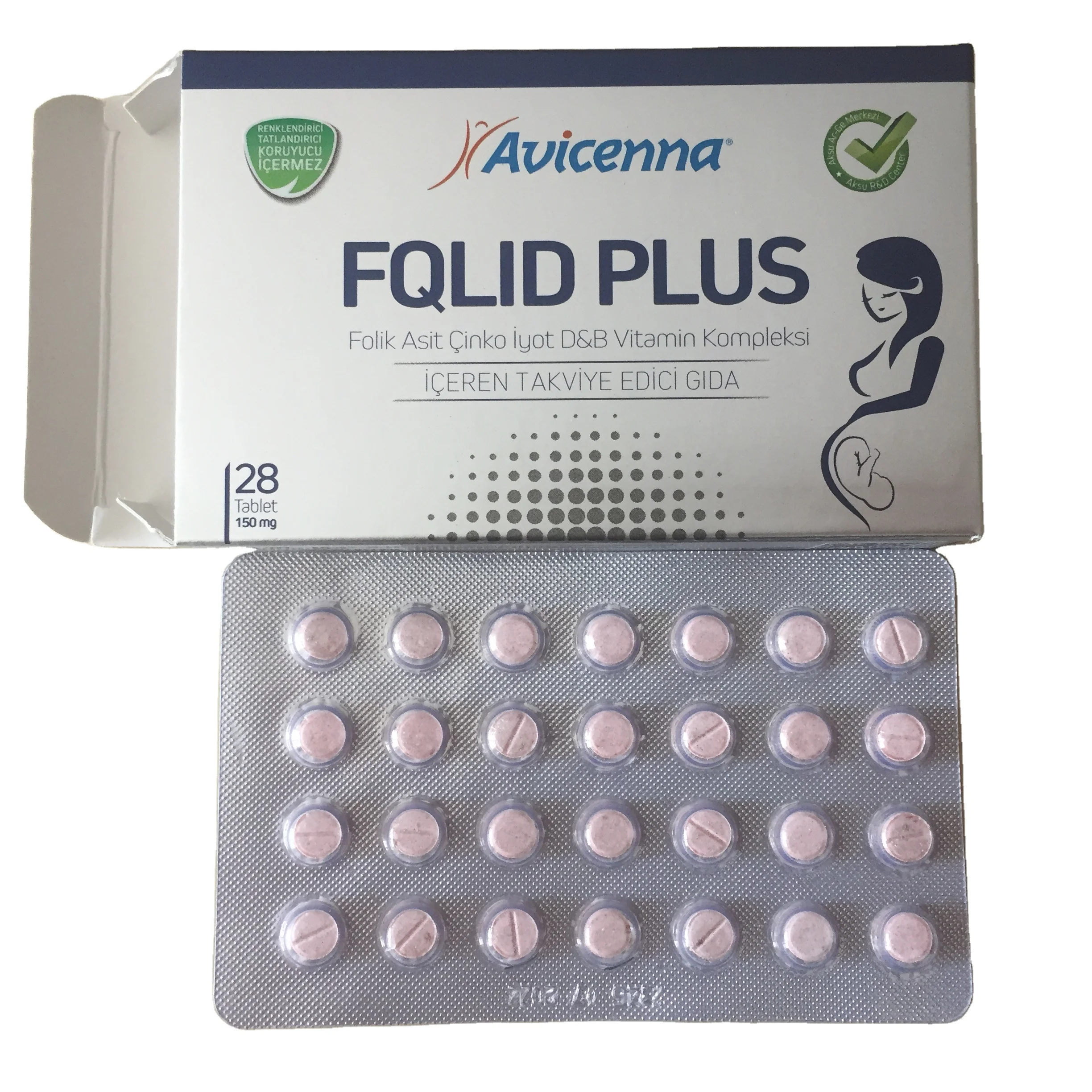 Фолиевая и йод. Авиценна FQLID Plus.