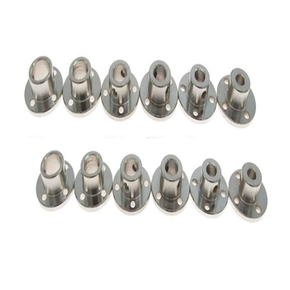 Stainless Steel Flange Coupling Rigid Flange High Hardness Metal Coupling Guided Optical Shaft Support