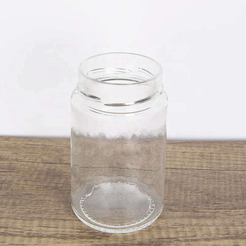 Ru Star Kitchen Accessories Low Price Refillable Sealed Clear Glass Storage Jar With Screw Cap