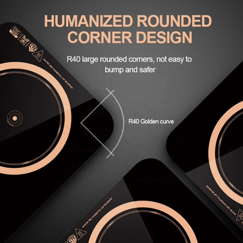 Регулируемая многофункциональная электрическая индукционная плита высокой мощности 2100