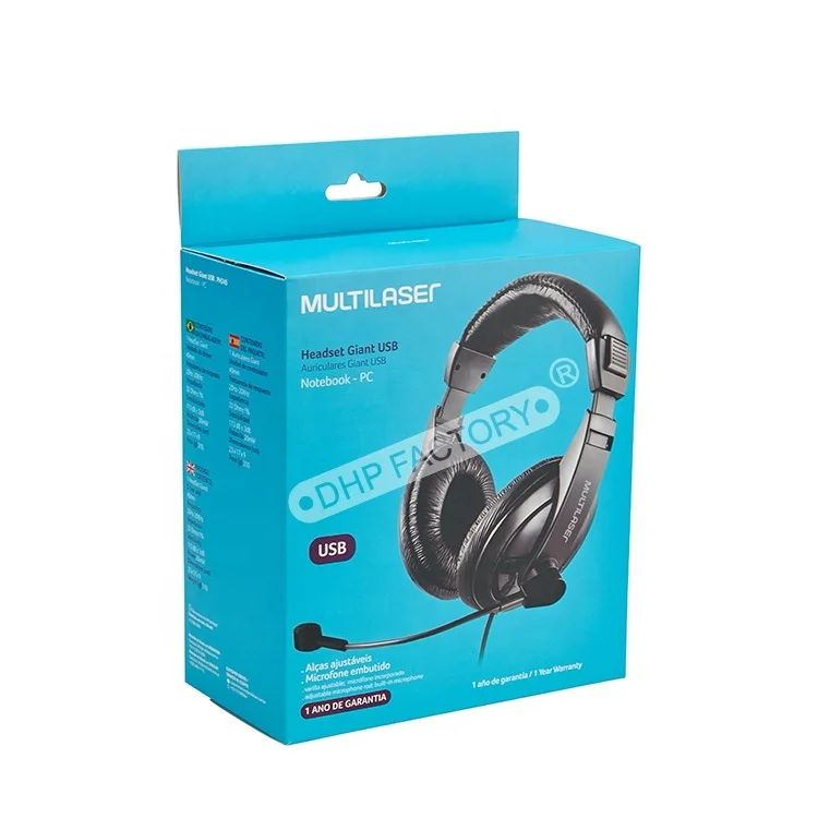 Wholesale Phone Accessories Charger Gift Consumer Electronics Products Art Paper with Hanging Custom USB Cable Packaging Box